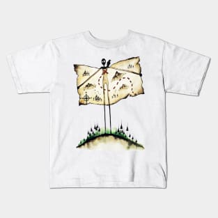 A map to myself Kids T-Shirt